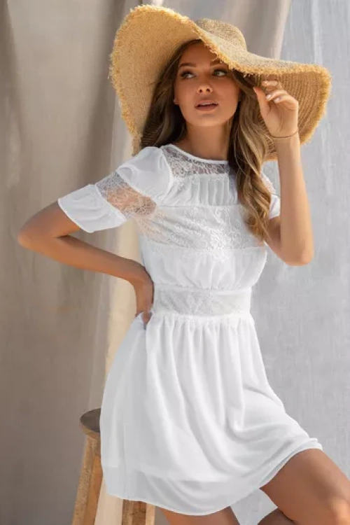 Biaa sukienka mini chiffon